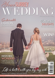 Cover of the February/March 2023 issue of Your Surrey Wedding magazine
