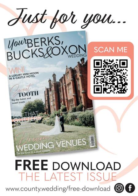 View a flyer to promote Your Berks, Bucks and Oxon Wedding magazine