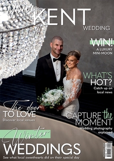 Cover of the November/December 2025 issue of Your Kent Wedding magazine