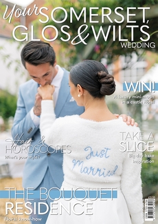 Cover of the December/January 2025/2026 issue of Your Somerset, Glos & Wilts Wedding magazine