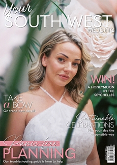 Cover of the April/May 2026 issue of Your South West Wedding magazine
