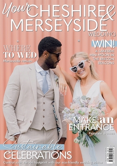 Cover of the September/October 2025 issue of Your Cheshire & Merseyside Wedding magazine