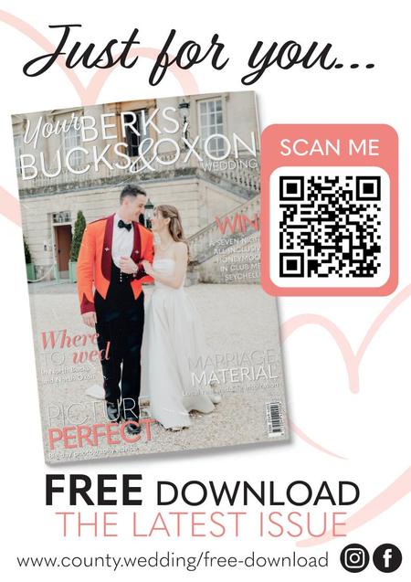 View a flyer to promote Your Berks, Bucks and Oxon Wedding magazine