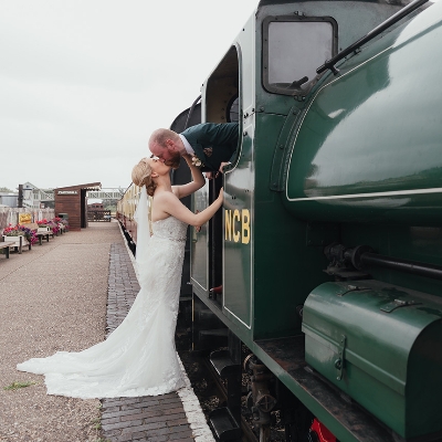 Real Weddings: Love train