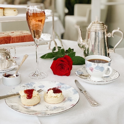Celebrate Valentine's Day with roses, afternoon tea and romance in the Berkshire countryside
