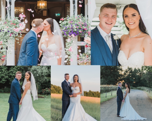 Real wedding extra: Cheynie and Jamie's wedding at Trunkwell House, Reading: Image 1