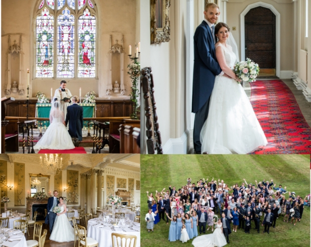 Real wedding extra:Louise and Christopher's wedding at Hampden House, Buckinghamshire: Image 1