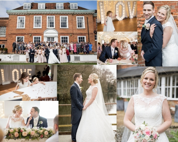 Real wedding extra: Hannah and Tom at Stoke Place: Image 1