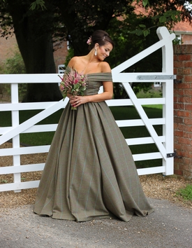 Say 'I do' to a quintessential British look from Bucks-based wedding dress designers, Timothy Foxx: Image 1