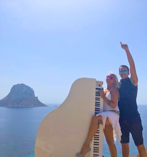 Owners of PianoDJ headline a sunset party at Ibiza Rocks Bar: Image 1