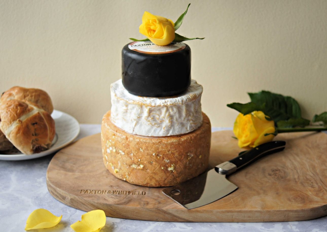 Paxton & Whitfield unveil new Easter Cheese Cake ideal for a micro wedding