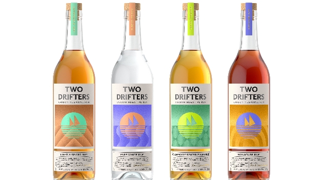 Two Drifters Distillery unveil rebrand and a new bottle design