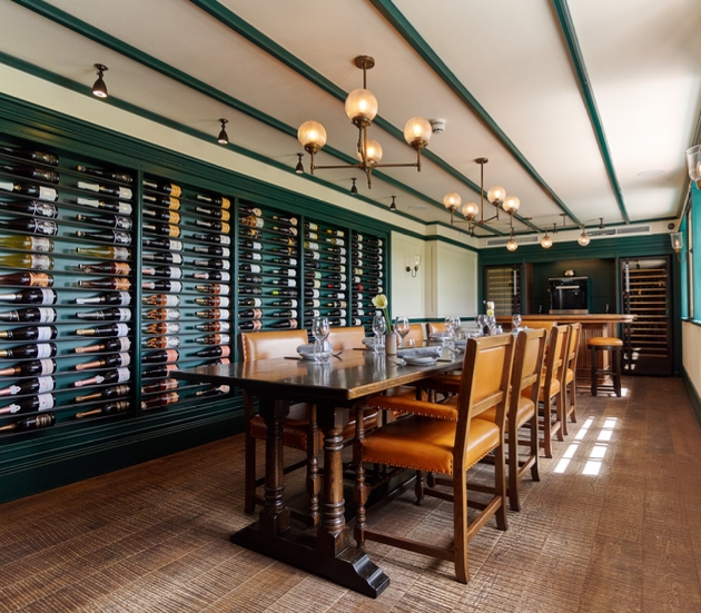 The intimate private dining room at The Loch & the Tyne pub and restaurant in Old Windsor