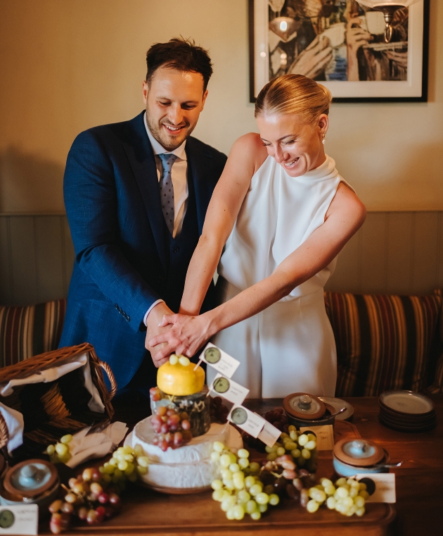 Cutting the cheese tower