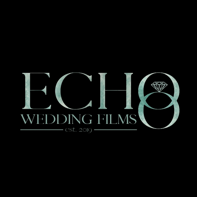 logo of company with two rings on it and the word echo