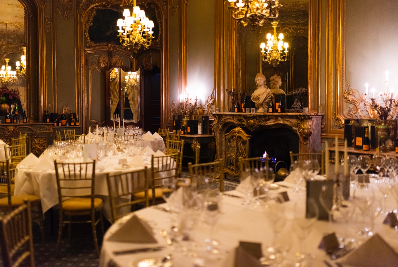 The French Dining Room at Cliveden House in Berkshire