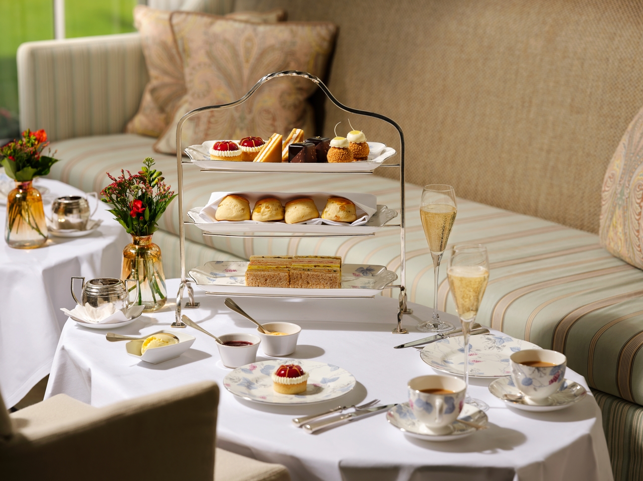 Coronation afternoon tea at Coworth Park available until 21st May