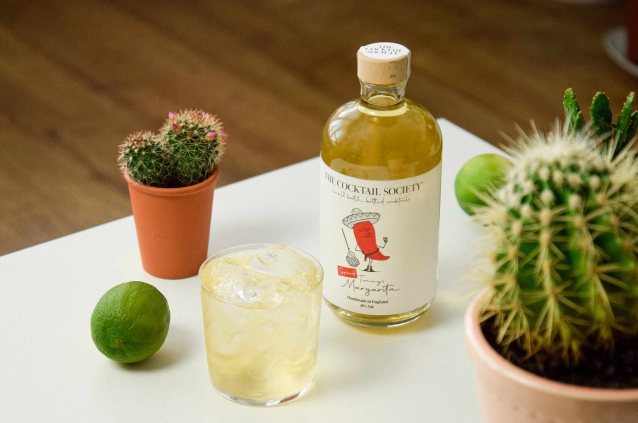 The Cocktail Society's newest launch Spiced Tommy's Margarita