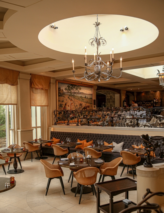 Interior of The Vineyard in Berkshire