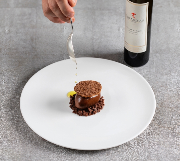 Dishes at The Vineyard