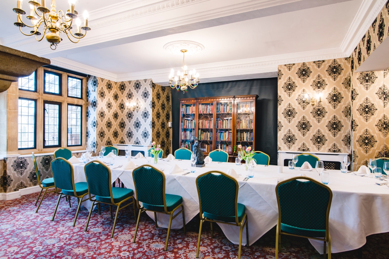 The interior of Cricklade & Spa hotel in Wiltshire