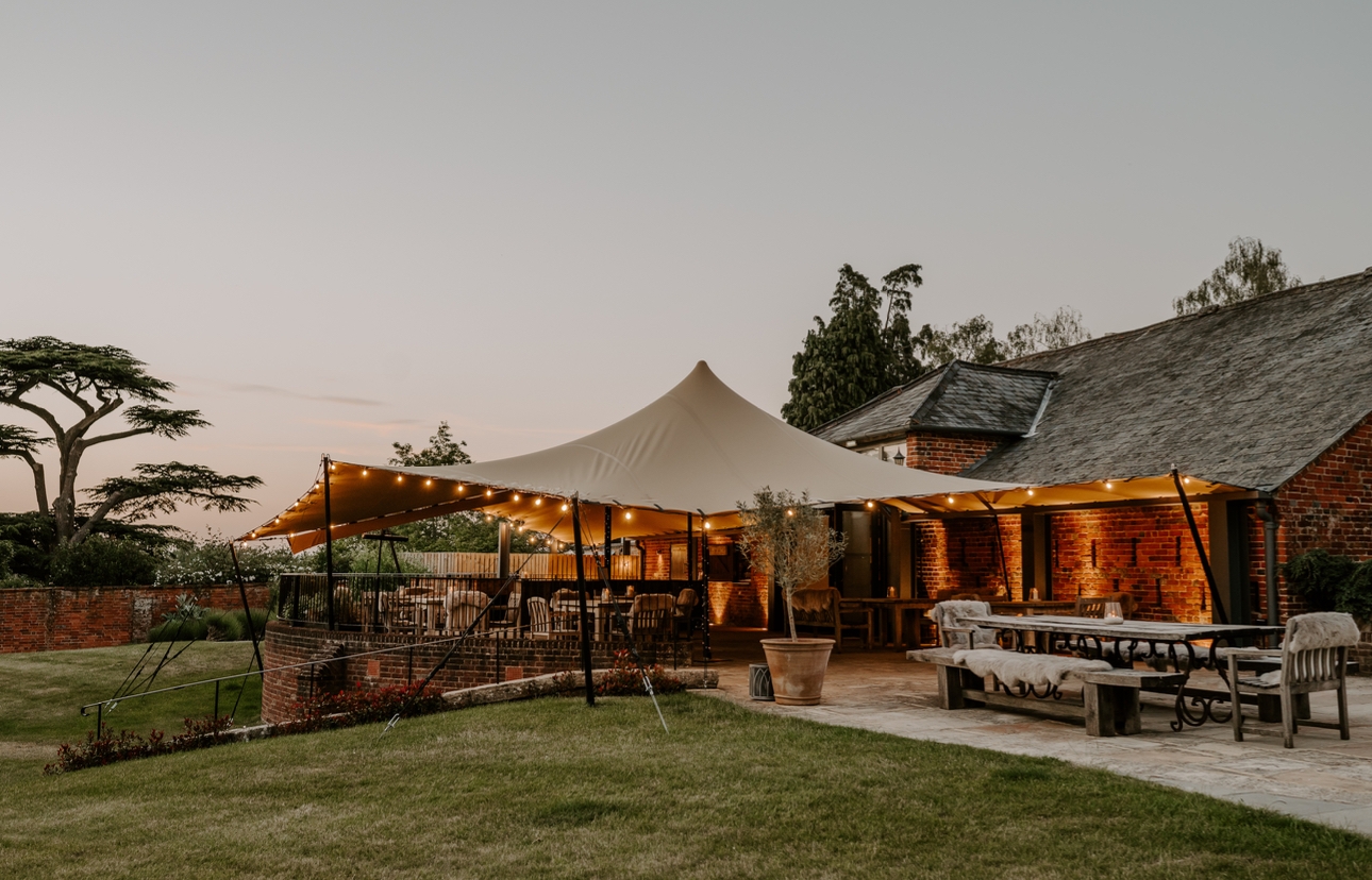 The grounds of Wasing Park in Berkshire