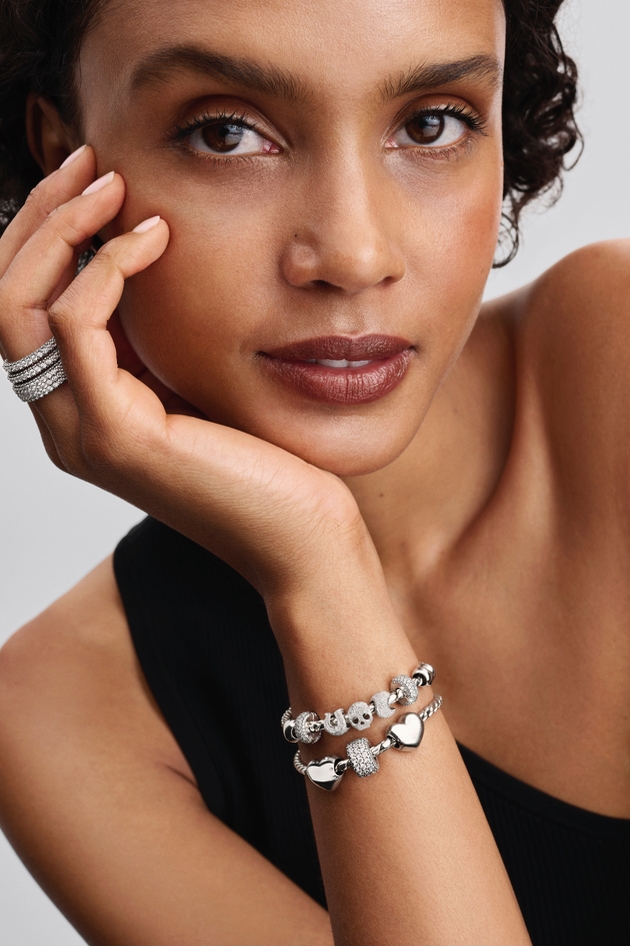 PANDORA charm bracelets in silver