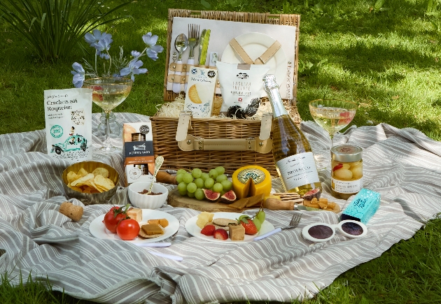 A gift hamper from Oxfordshire-based hampers.com