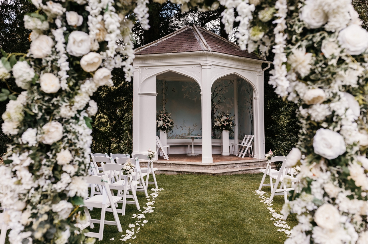 The Victorian Summerhouse at Wasing Park in Berkshire