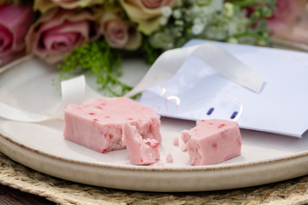 Fudge Kitchen's newt Envelope Fudge Favours for Weddings & Celebrations