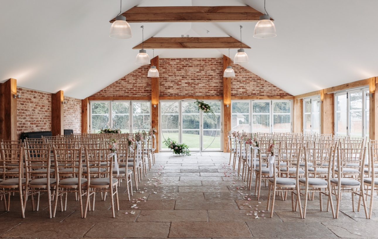 Interior of the Garden Room at Wasing Park